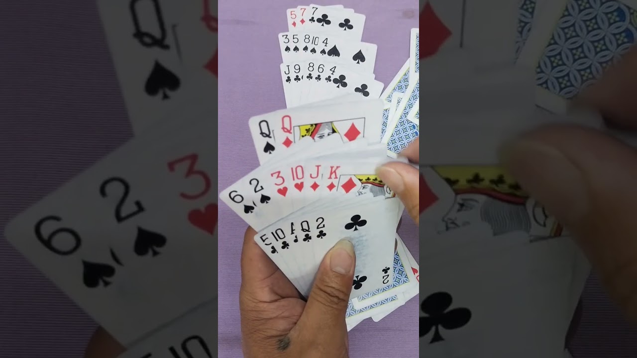 #252Lets Play ⏯️ Cards ▶️♦️Pusoy/Pluses/Pluses/Pair.7 Winner