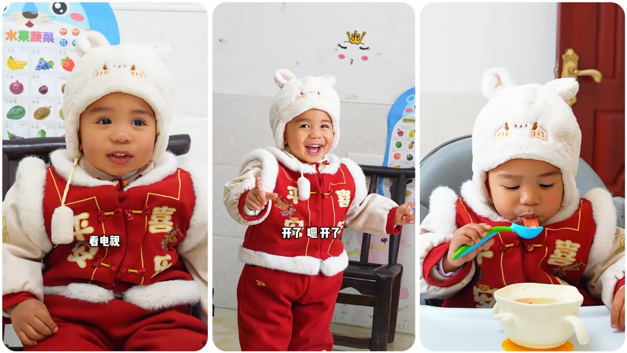 Kaikai&rsquo;s Outfit Didn&rsquo;t Fit Anymore, So I Sewed It into a Little Jacket 🧵👶❤️
