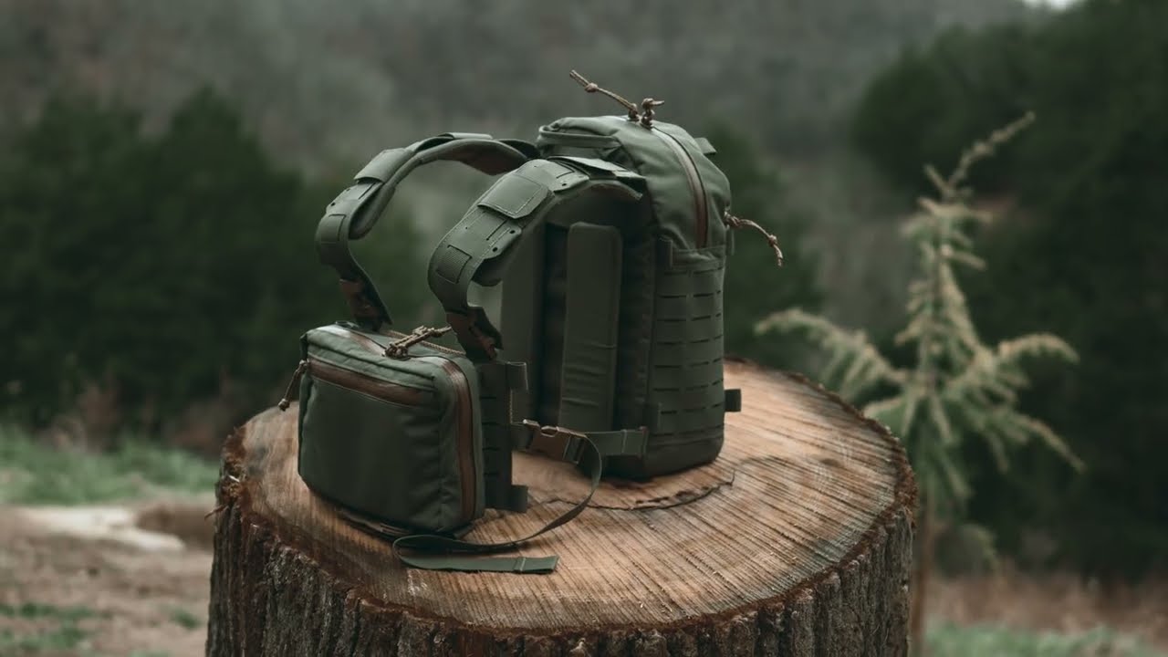 PiggyBack Pack V2 | Modular Chest Rig/Hiking Backpack System
