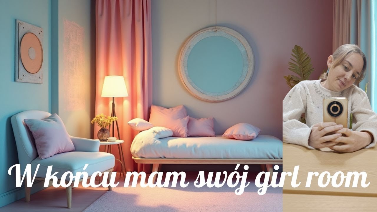 Metamorfoza małego pokoju  i toaletka DIY🪄🎀 5 minut cozy chaosu