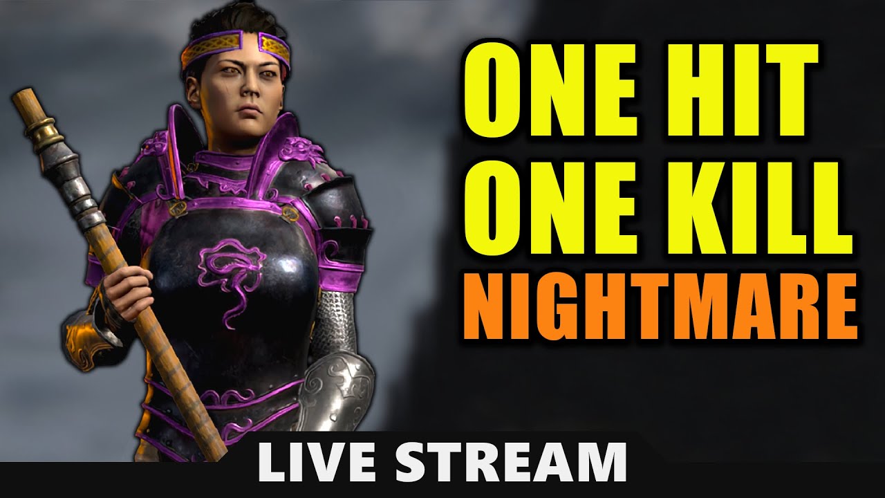 🔴 D2R One Shot Challenge - How far can I make it in Nightmare?