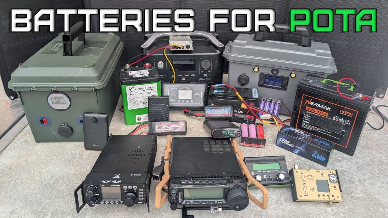 Power for POTA: Budget Batteries for 100W & QRP