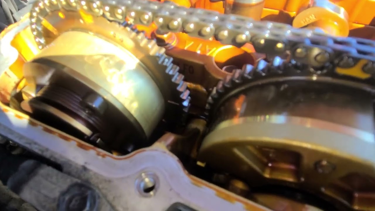 2017 Hyundai Alantra 2.0L Jump timing marks. 