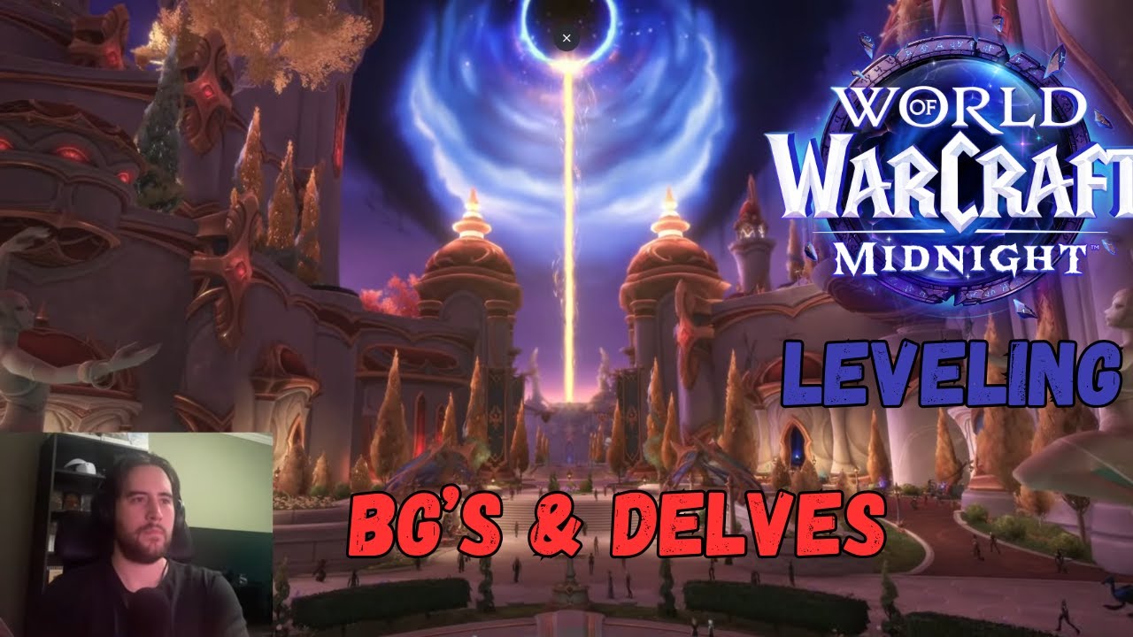 Midnight Leveling Shaman Chill |Delves & BG later | 7/13 Classes Done