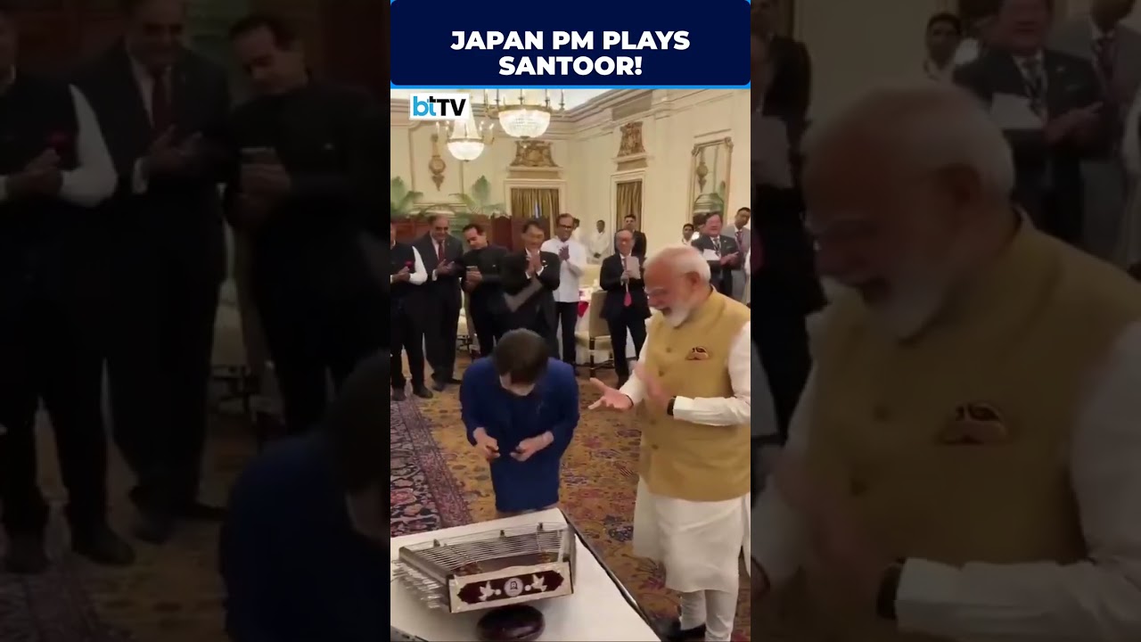 Watch: Japan PM Sanae Takaichi Plays Santoor During PM Modi's Cultural Luncheon