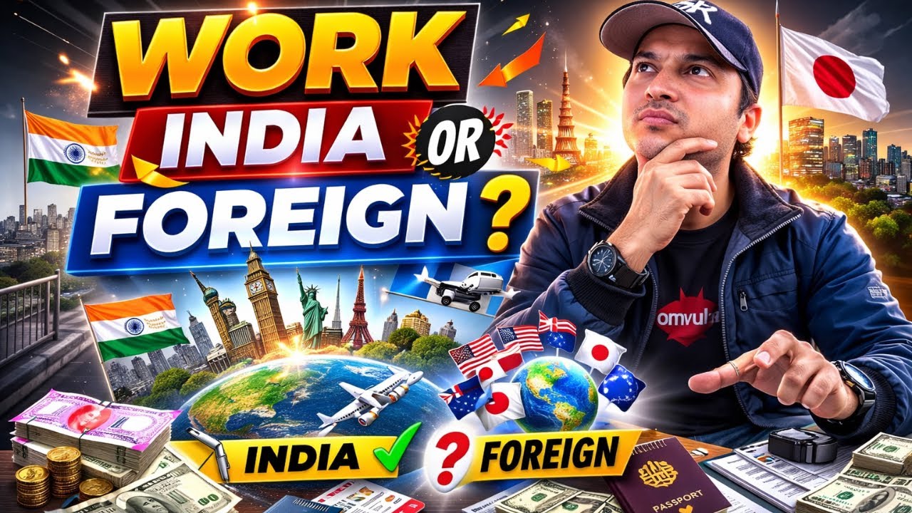 Why Must Work in FOREIGN COUNTRIES | Indian in Japan |