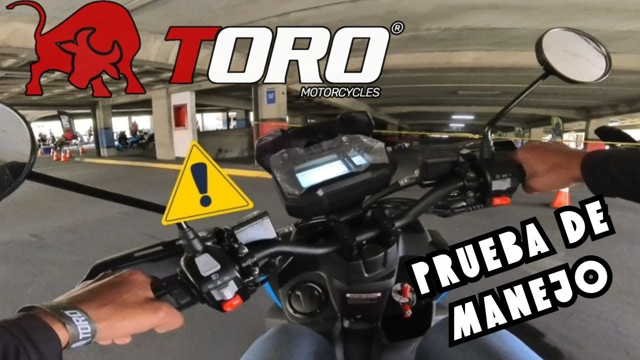 MINI Prueba de manejo moto TORO TANK 🪖 180