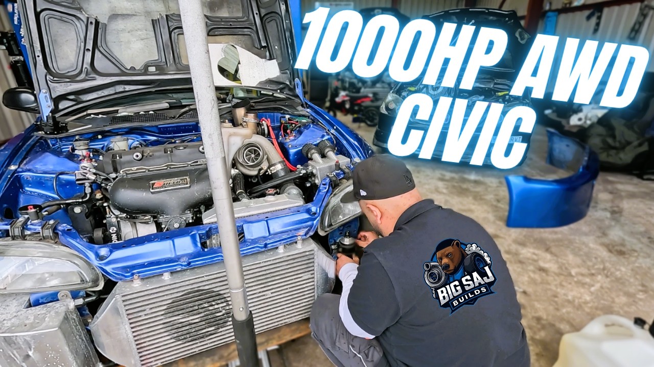 Самый быстрый полноприводный Honda Civic в Великобритании получил новый механический топливный на...