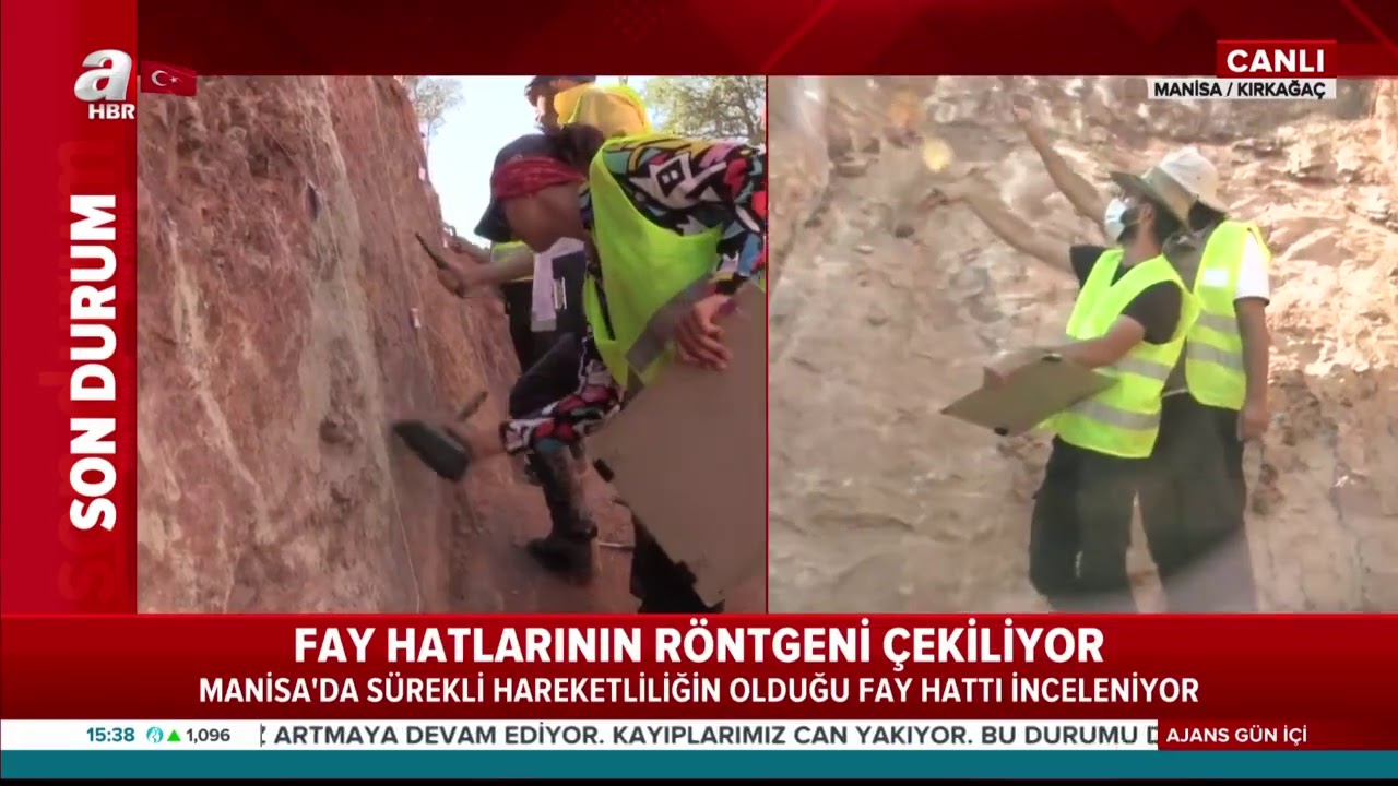 Manisa'da S&uuml;rekli Hareketliliğin Olduğu Fay Hattında İnceleme Başlatıldı