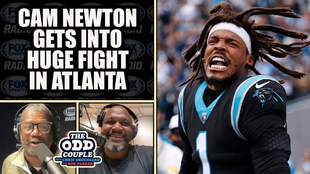 Cam Netwon Fights Multiple Men in Huge Brawl in Atlanta | THE ODD COUPLE