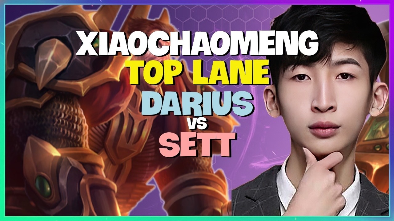 XiaoChaoMeng Darius: This Dude is CRUSHING the Super Server with DEVASTATING Mechanics