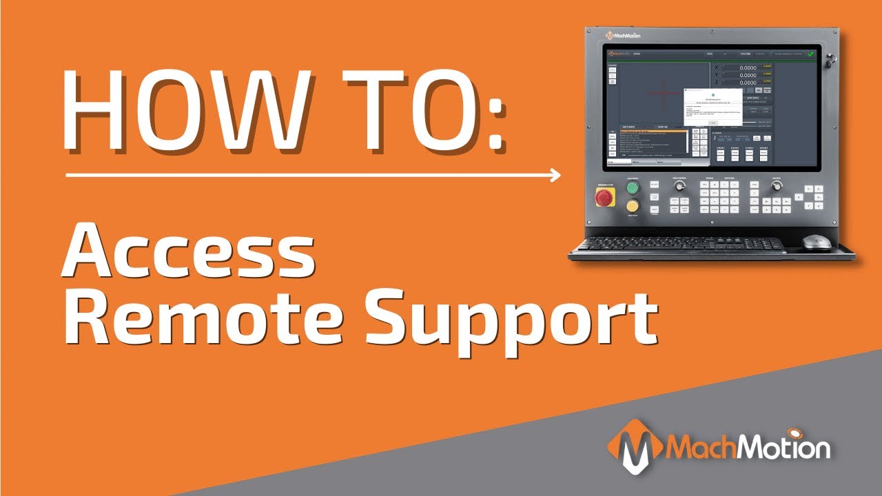 MachMotion -  Remote Support is Only a Few Clicks Away