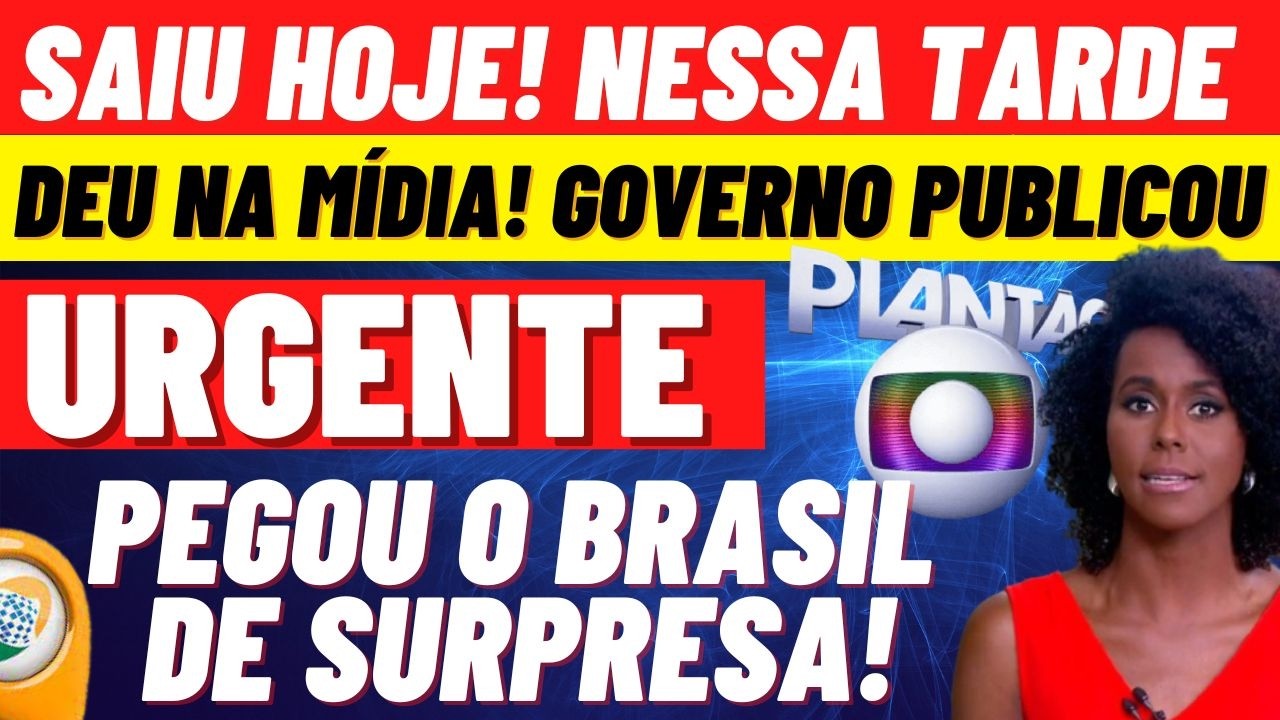 A BOMBA ESTOUROU: SAIU AGORA COMUNICADO DO INSS URGENTE PARA TODOS BENEFICIARIOS.