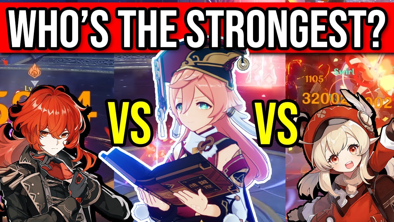DPS SHOWDOWN! Yanfei vs Klee vs Diluc! 4★ POWERCREEP?! Genshin Impact