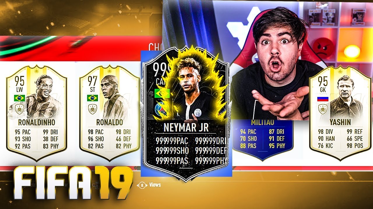 OLHA ESSE NEYMAR GOD!!! FUT DRAFT DOS 