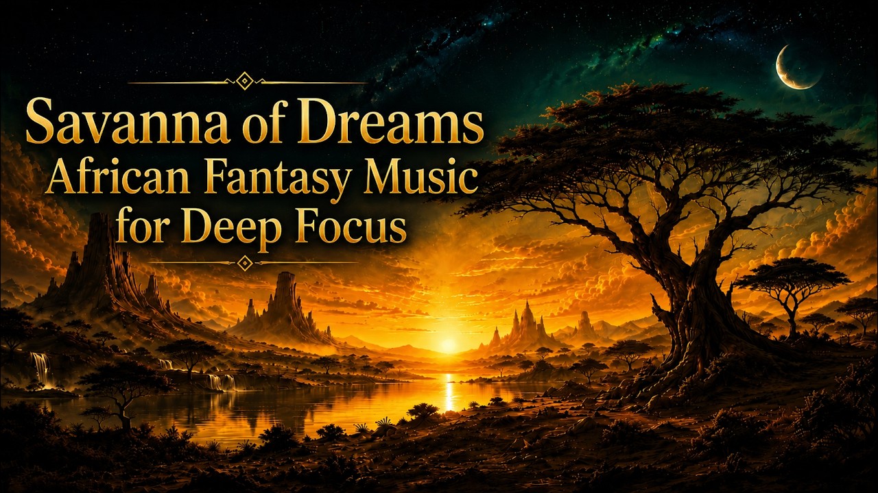Savanna of Dreams | African Fantasy Music for Deep Focus