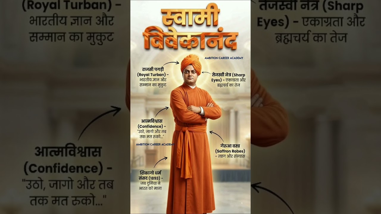 Chicago speech 1893 Swami Vivekanand Sisters and brothers of America #reels #Abhishekparashar
