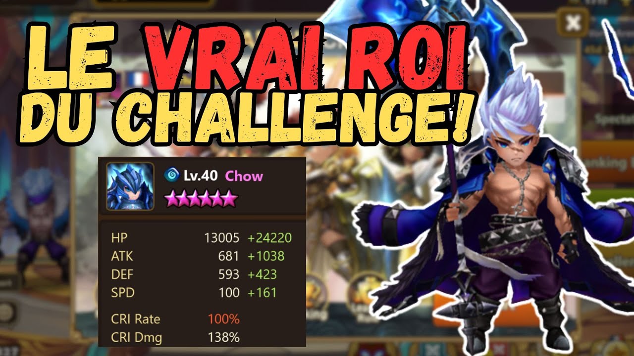 CHOW est une menace en Challenge RTA ! SUMMONERS WAR