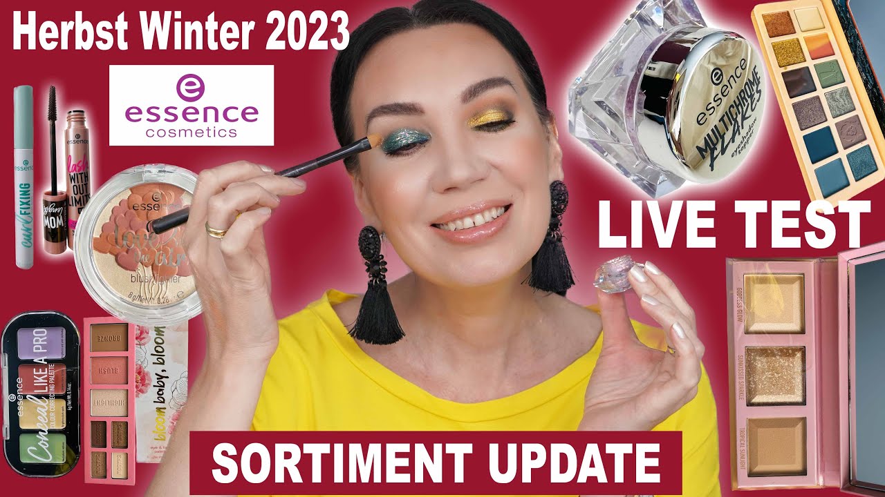 ESSENCE Sortiment Update 2023 Herbst / Winter 💛 Live Test #natalinordbeauty