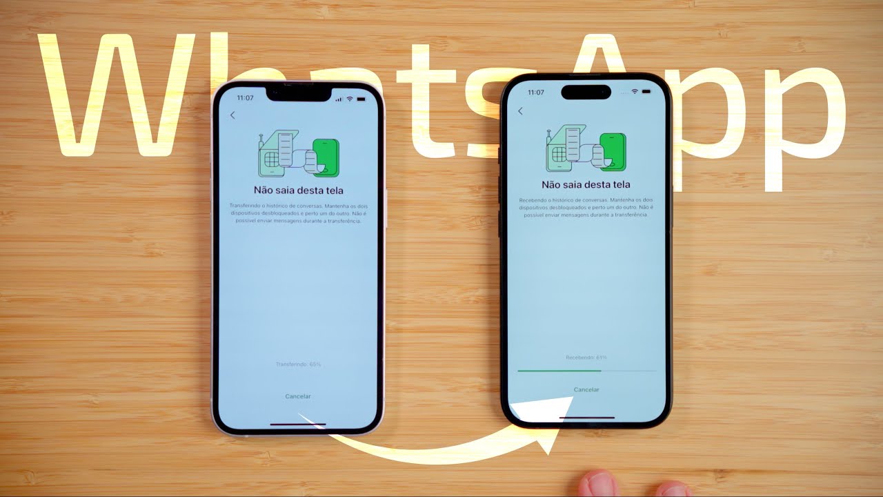 Como transferir o WhatsApp de um iPhone diretamente para outro (ou Android)