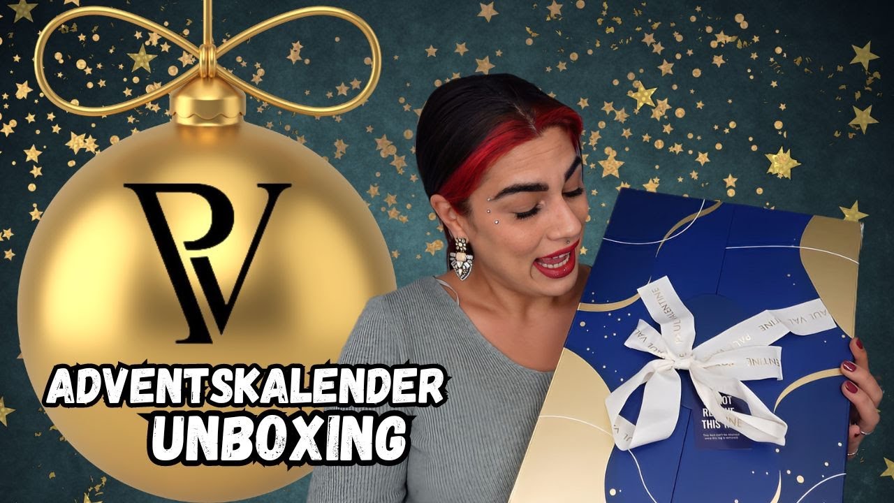 Paul Valentine Adventskalender 2023 Unboxing - Adventskalender 2023 Unboxing l Elanhelo