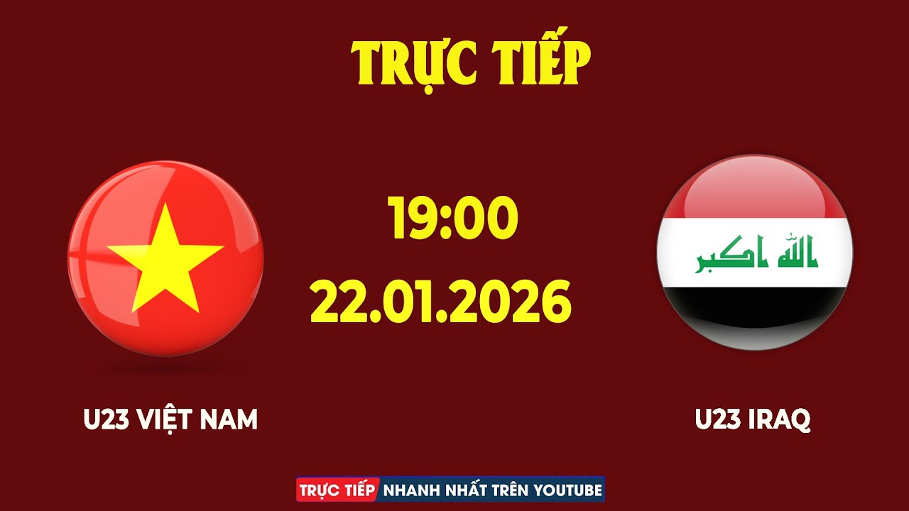 U23 Việt Nam vs U23 Iraq | Rồng Vàng Thét Ra Lửa