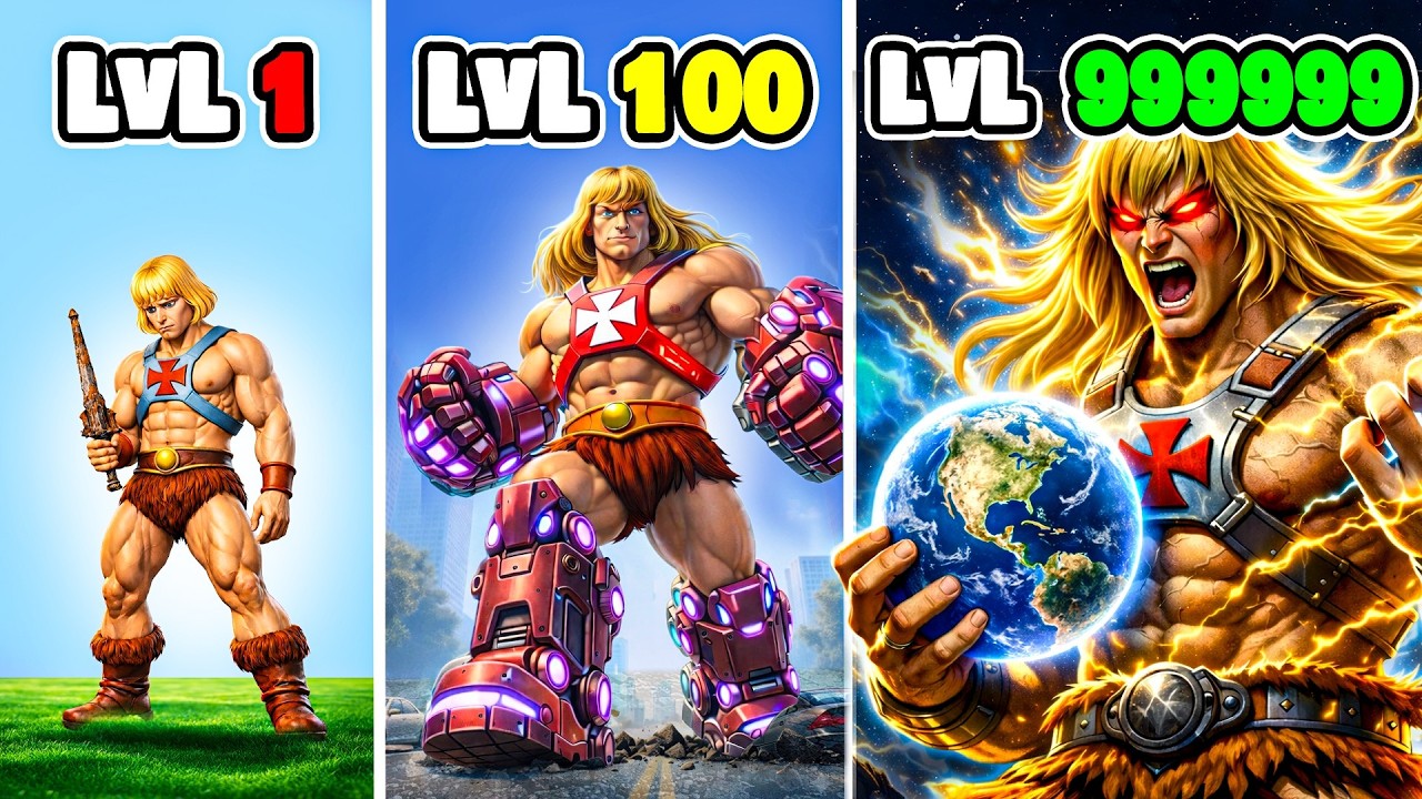 Level 1 to Level 1,000,000 Masters of The Universe in GTA 5