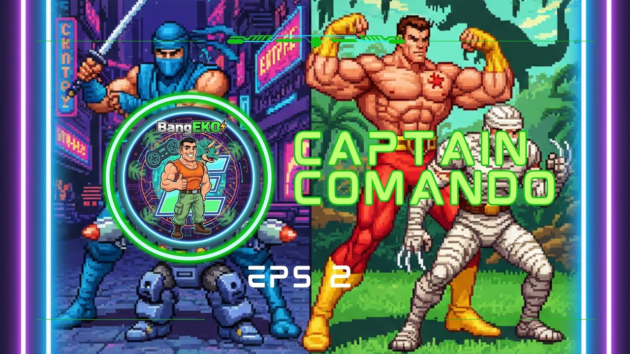 ​GINZU THE NINJA VS SHTROM JR! - Captain Commando Stage 2 Walkthrough
