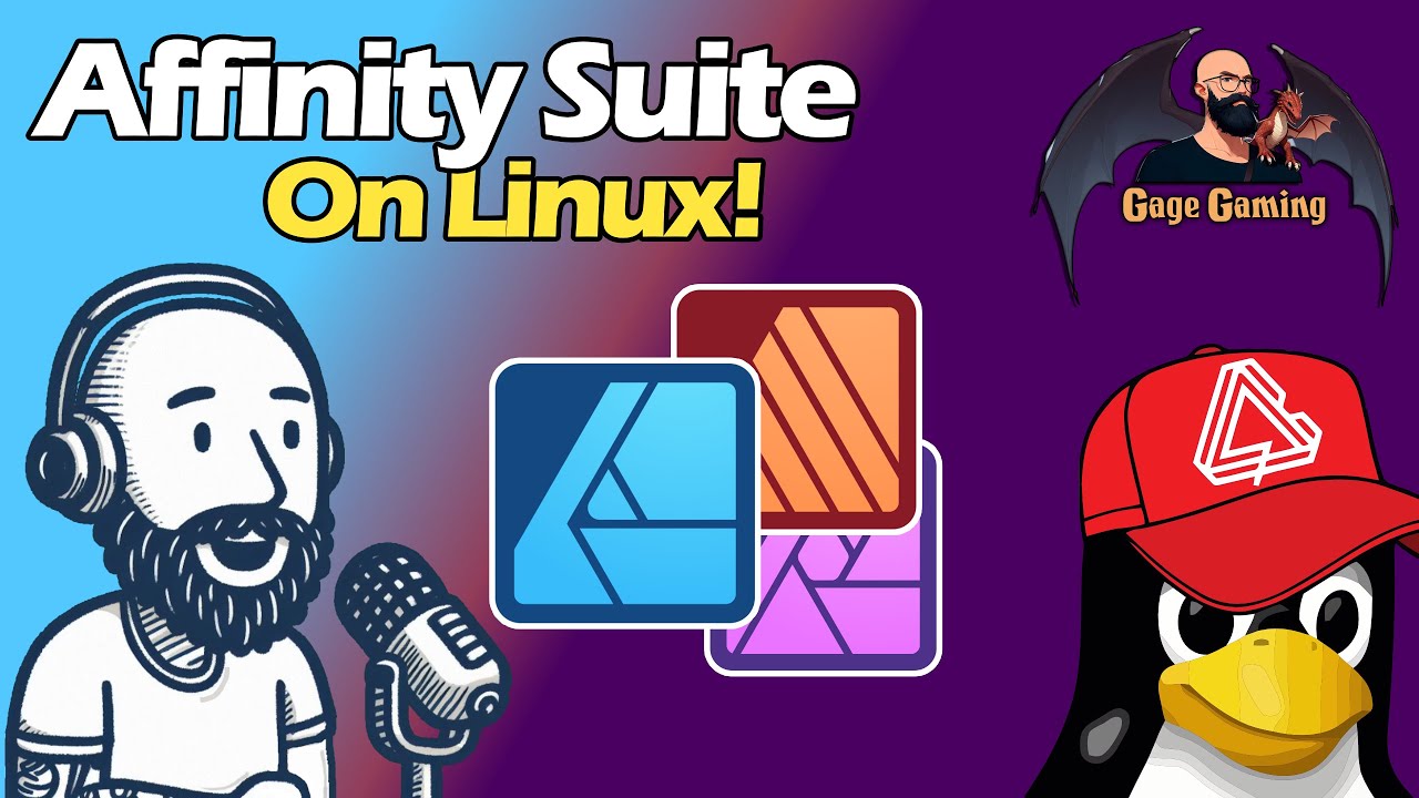 Affinity на Linux в 2025 году &mdash; возможно ли это? Да! Вот как!