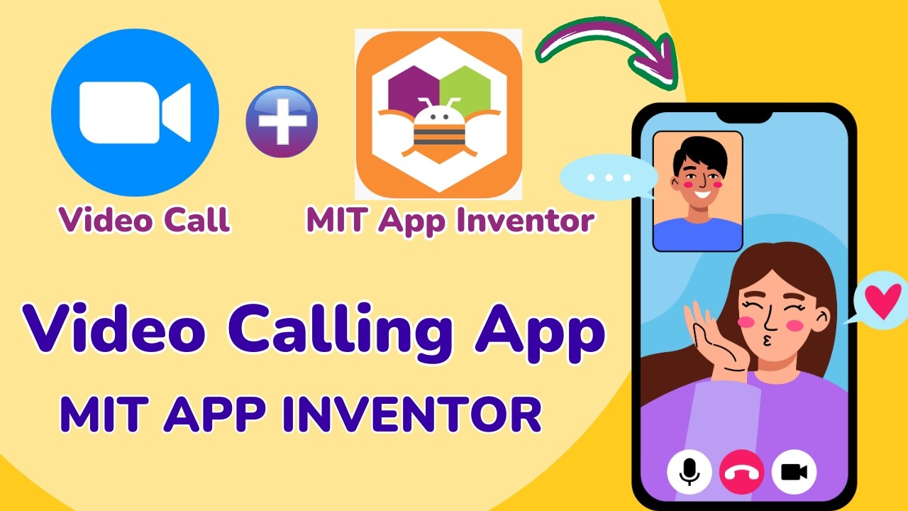 Как создать приложение для видеовызовов в MIT App Inventor 2 | Полное руководство по CustomWebView