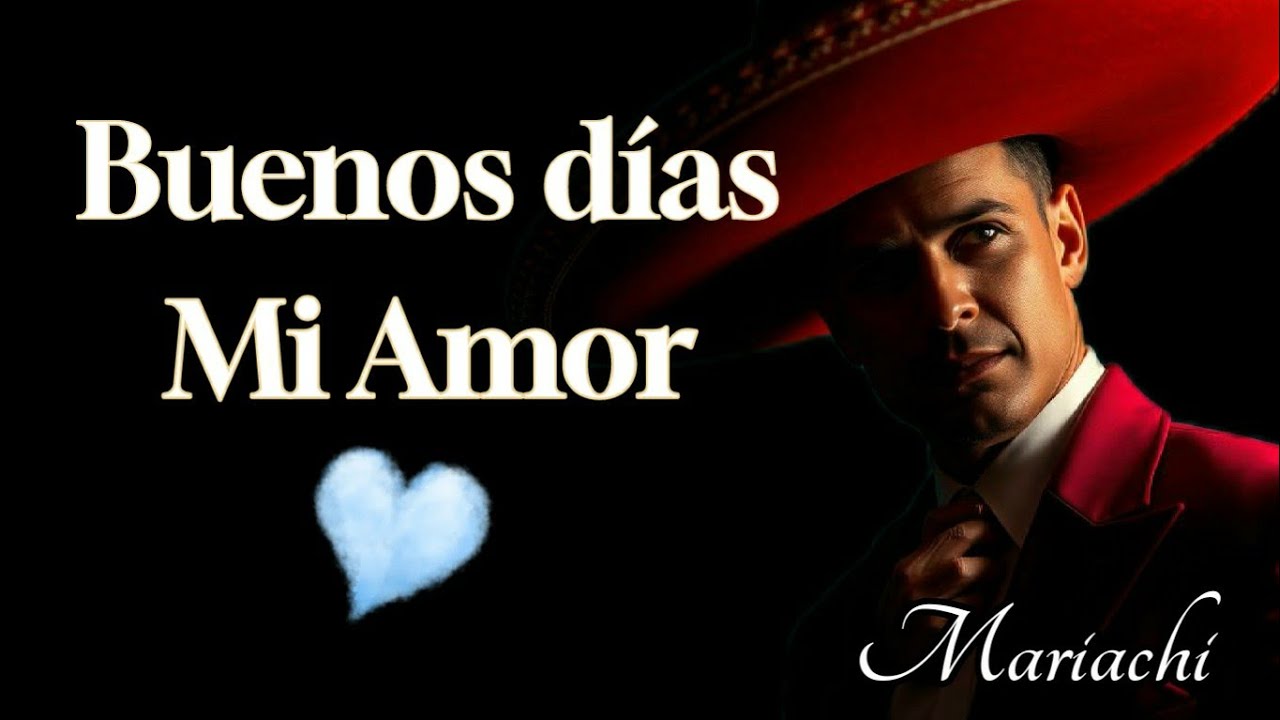 Buenos días, mi amor – Canción Ranchera Mariachi: Letra Oficial para un Amanecer de Romántico 🌞❤️