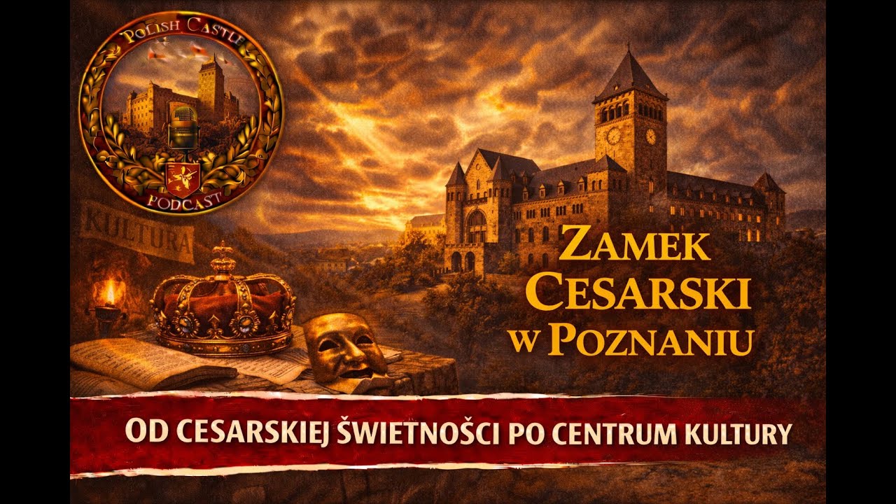 🏰 Zamek Cesarski w Poznaniu – od cesarskiej świetności po centrum kultury | Polish Castle Podcast