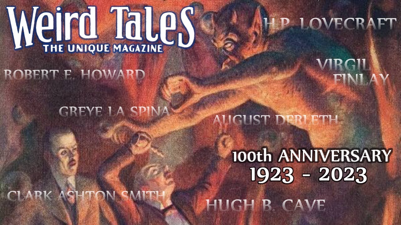 WEIRD TALES Pulp Magazine 100th Anniv | HORROR Mike Shows Some Issues | Influence of Weird Tales