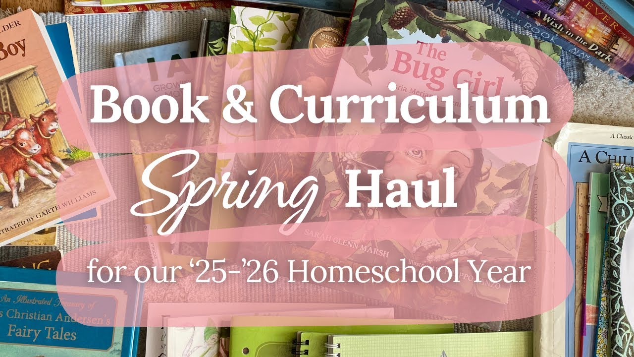 Spring Homeschool Haul! Books + Curriculum 3rd Gr and Kinder