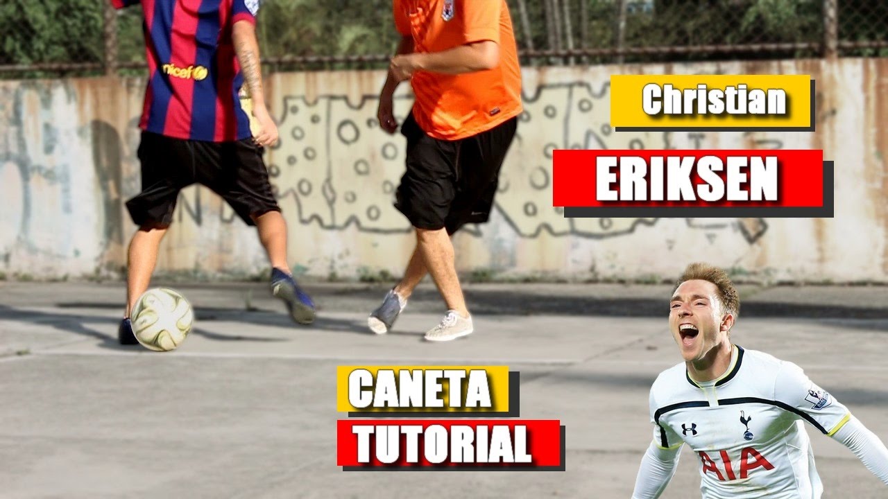 APRENDA DAR UMA CANETA NO SEU ADVERSÁRIO: Sainha do Christian Eriksen TUTORIAL
