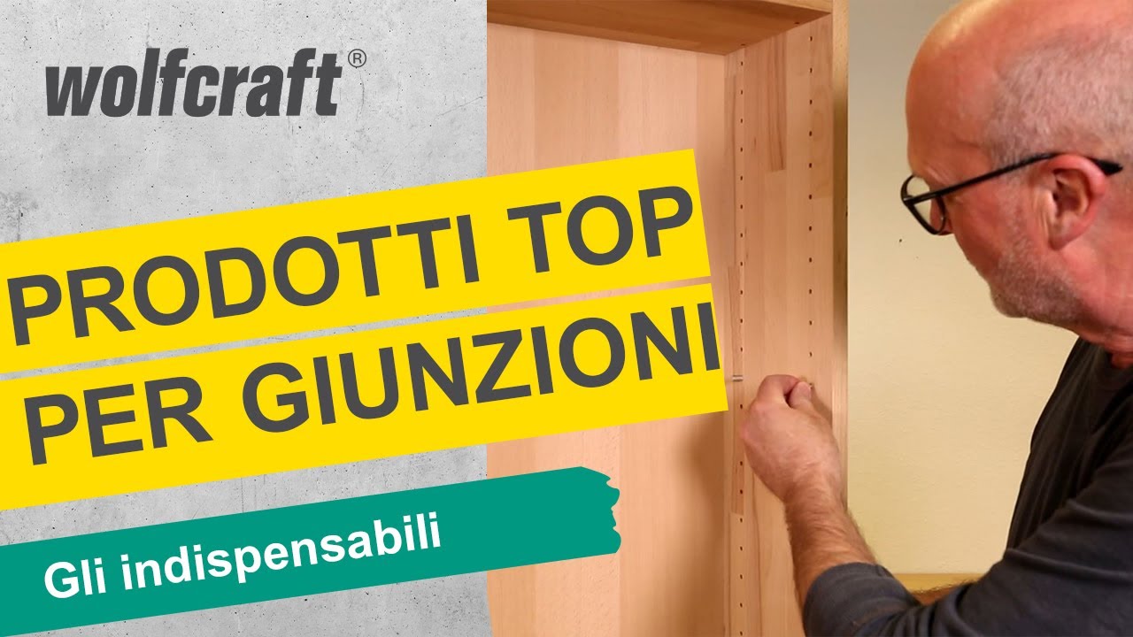 I prodotti migliori per le giunzioni del legno |wolfcraft