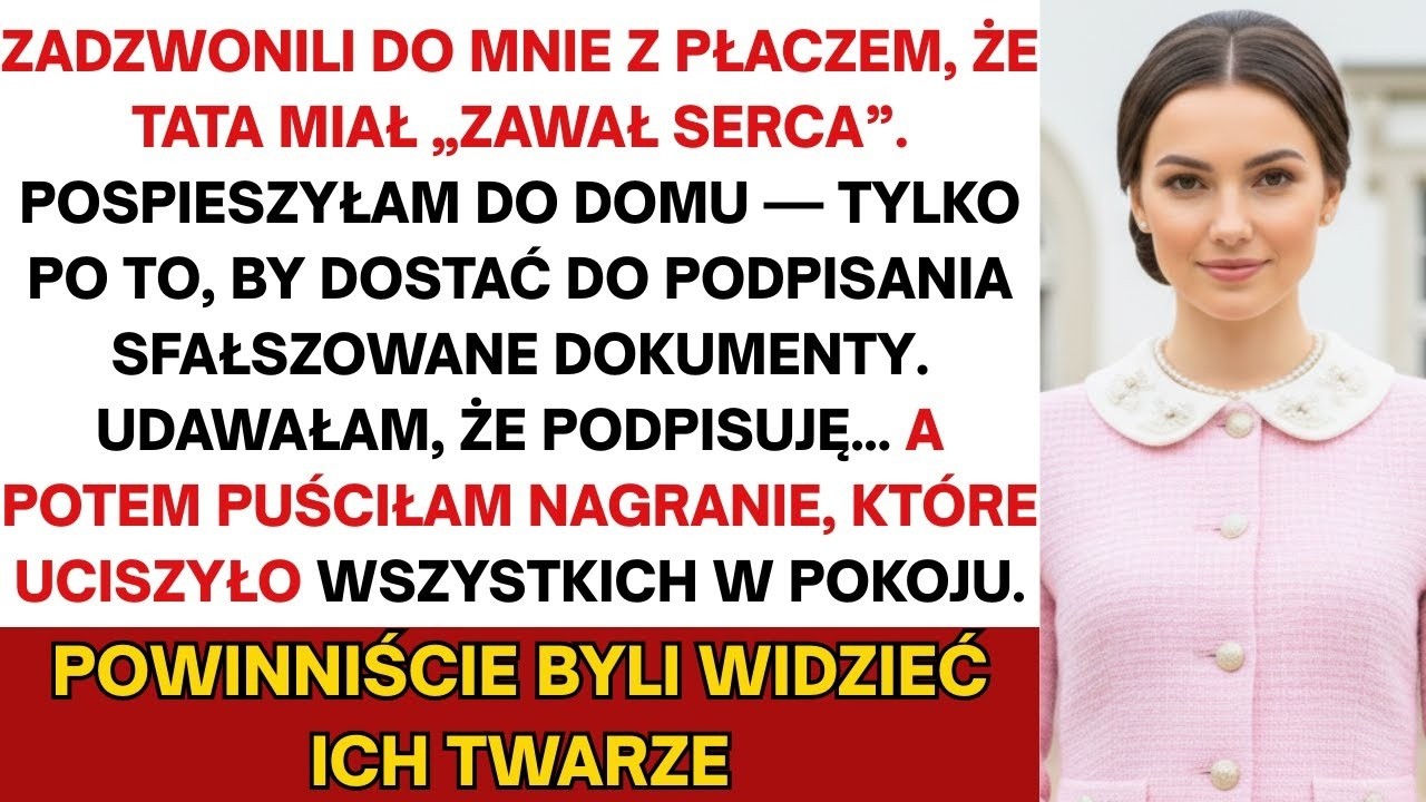 Moja rodzina sfingowała zawał, by zwabić mnie z powrotem—chcieli mego spadku  Odwróciłem sytuacje