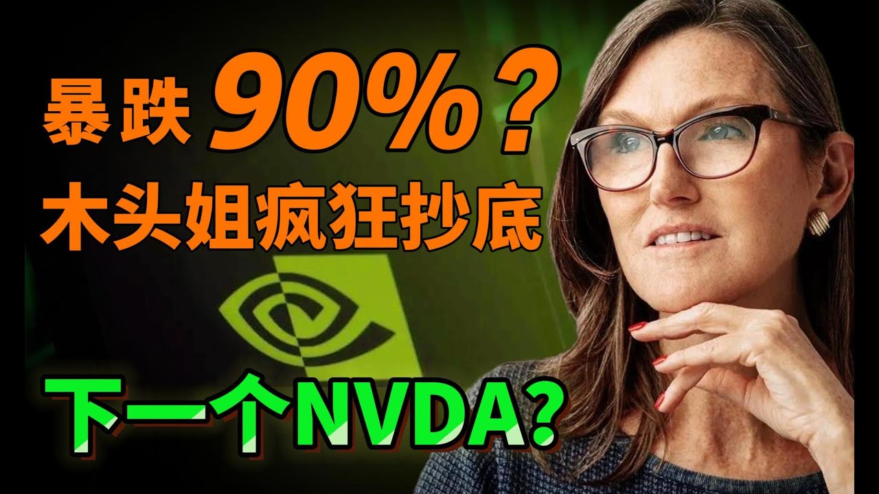 暴跌90%！木头姐和英伟达都在疯抢的10倍AI黑马！真的是下一个NVIDIA吗？RXRX、NVDA、ARK#投資 #美股 #trading