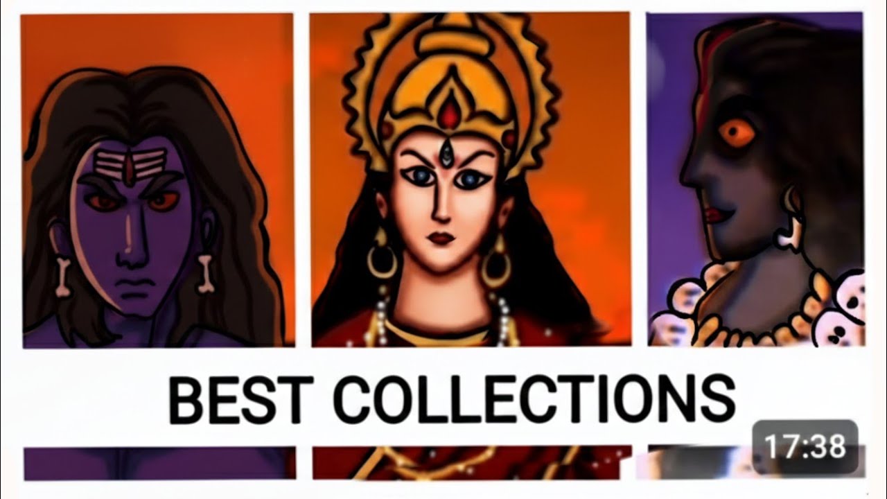 My fav old animations 😄|| 2d animation || repost || hindu gods and goddesses 