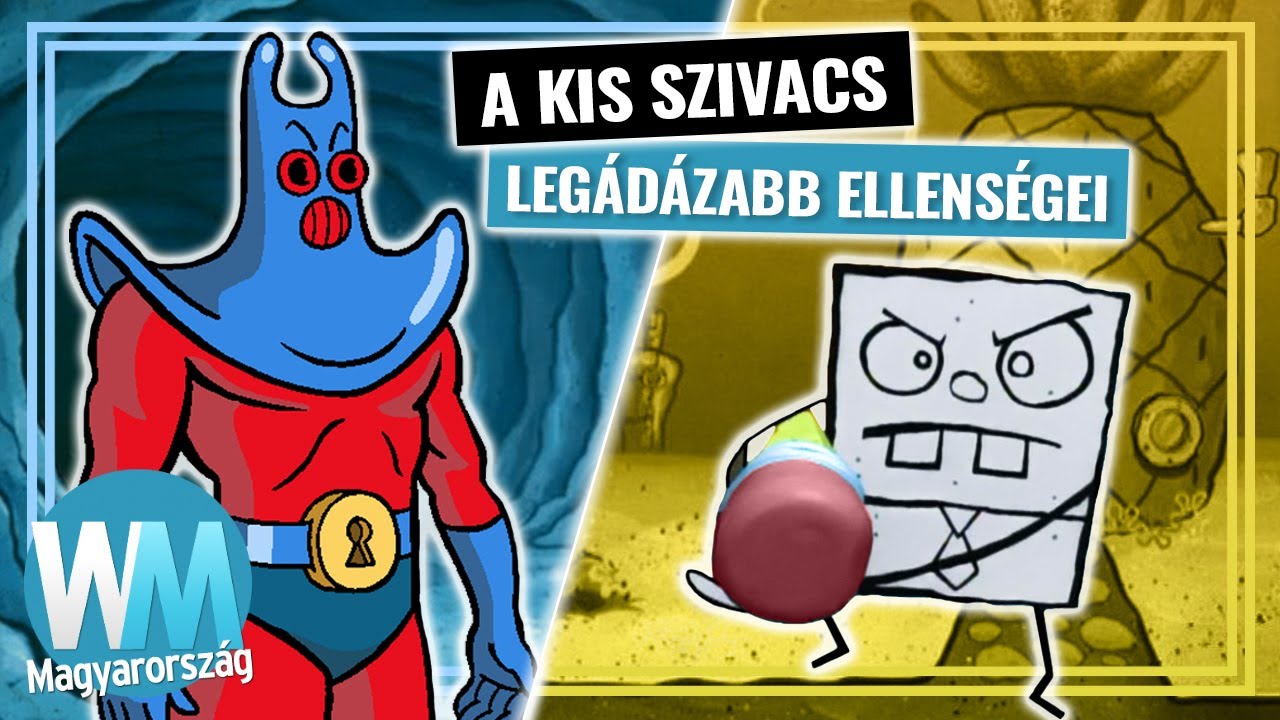 Top 10 SpongyaBob rosszfiú