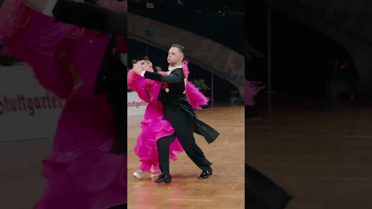 Edgaras Baltaragis and Indr🇩🇪e Baltarage 🇱🇹 FINAL TANGO at the WDSF SGP PD Standard in Stuttgart