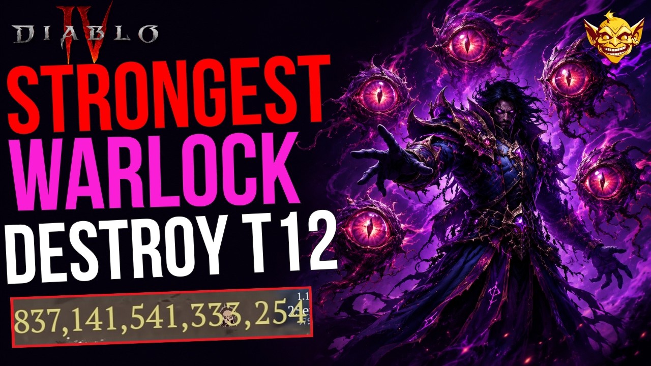 САМЫЙ МОЩНЫЙ И БЫСТРЫЙ БИЛД НА ЧЕРНОКНИЖНИКА | Diablo 4 Сезон 14