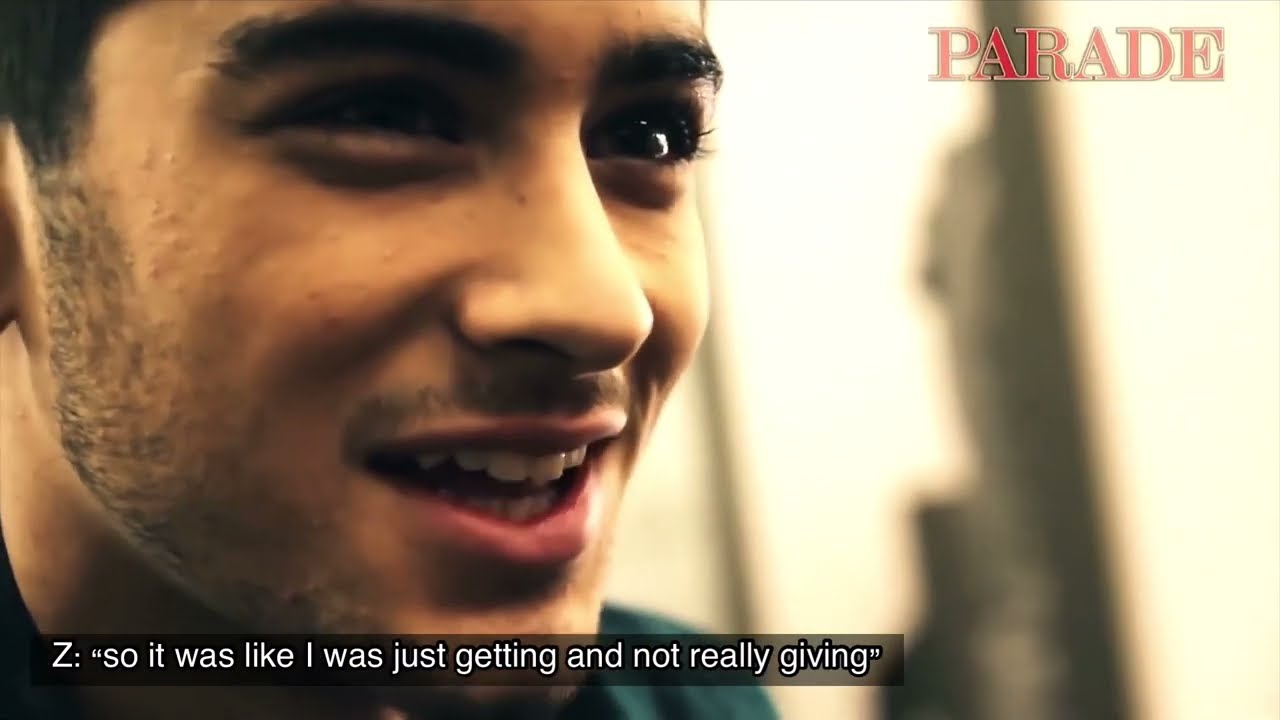 Zarry at Parade photoshoot 2012
