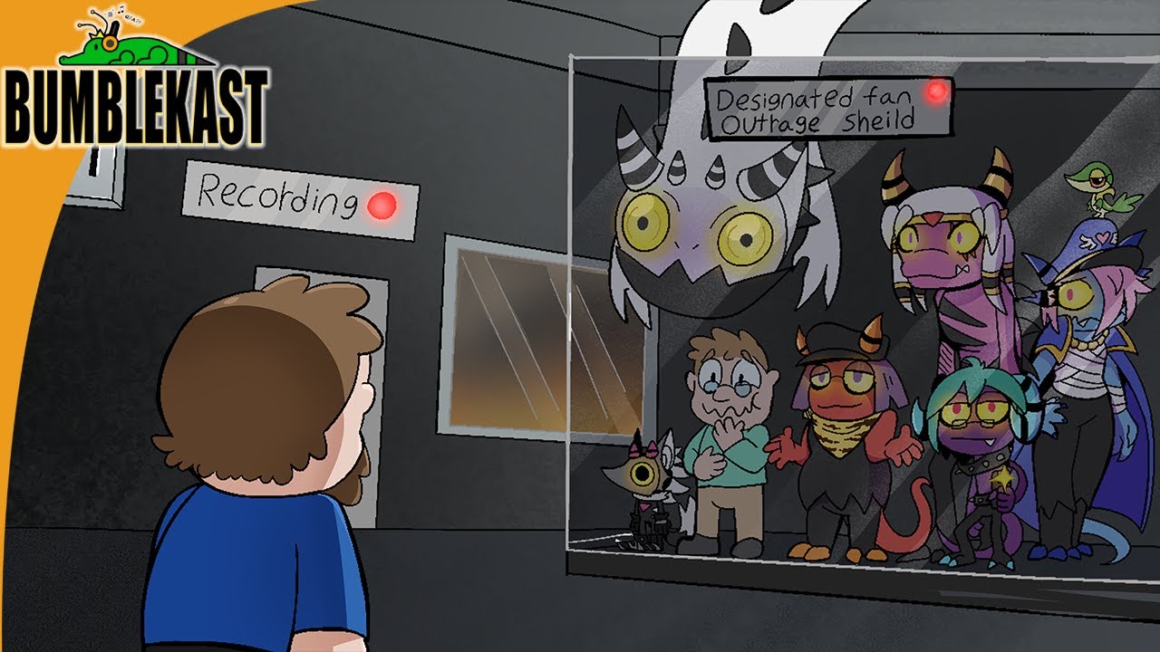 Hiding behind the fan outrage blast shield... | BumbleKast