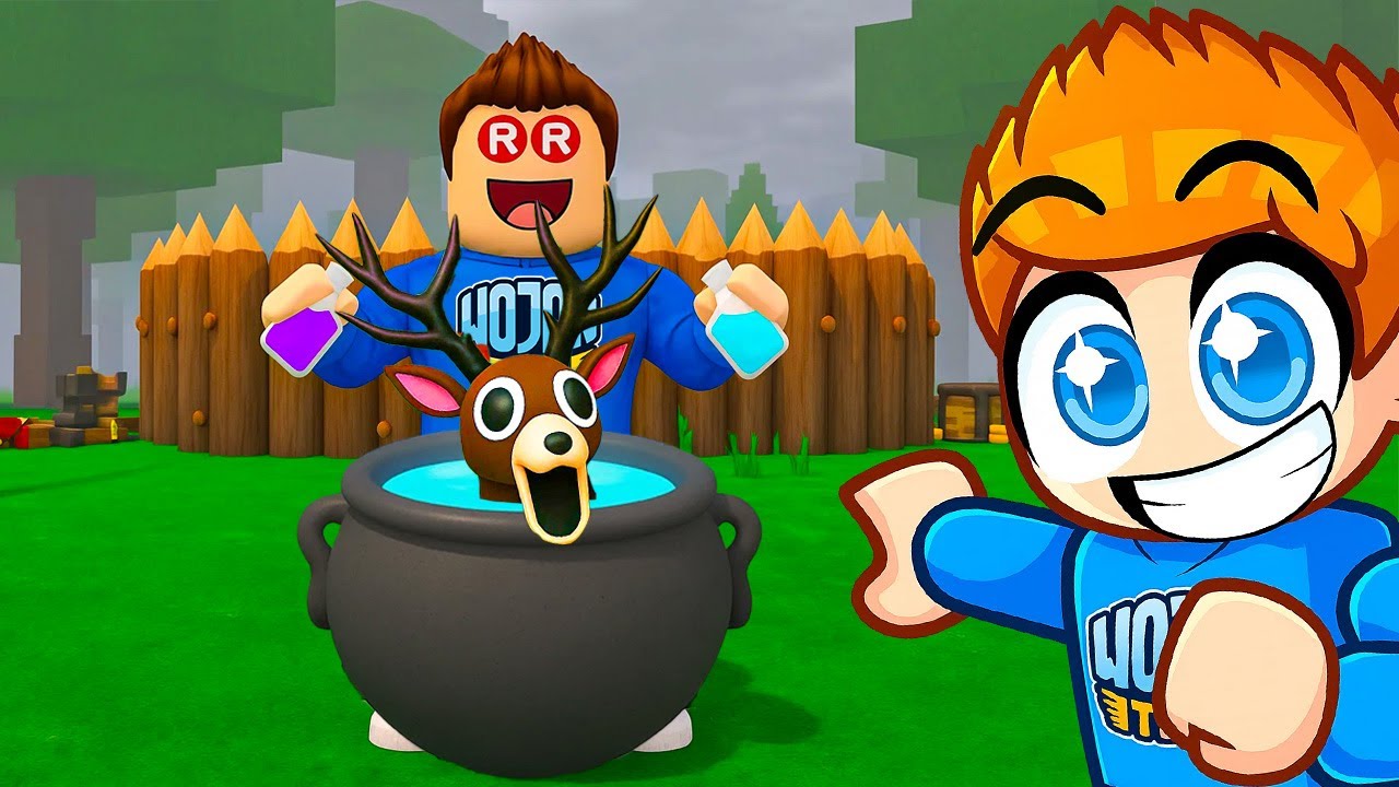 ROBIĘ NOWE ZAKAZANE MIKSTURY 🧪 aby PRZETRWAĆ 100 NOCY 🌙 w LESIE w Roblox!