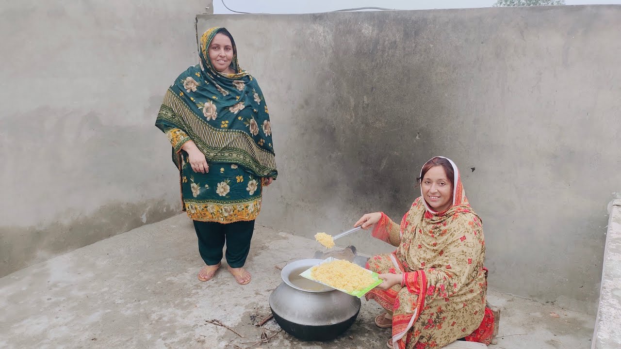 Gaon ki dawat 🥘 village life  routine