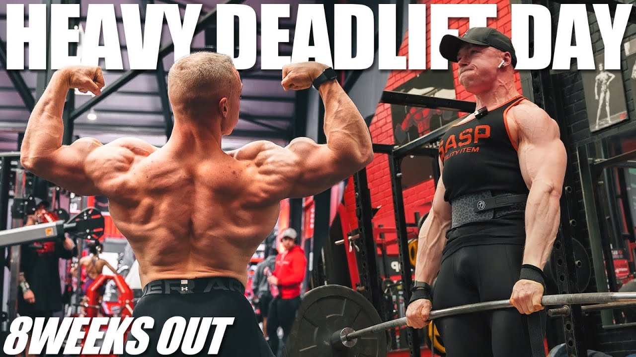 SAVAGE Deadlift Session At ULTRAFLEX ROTHERHAM *8 Weeks Out*