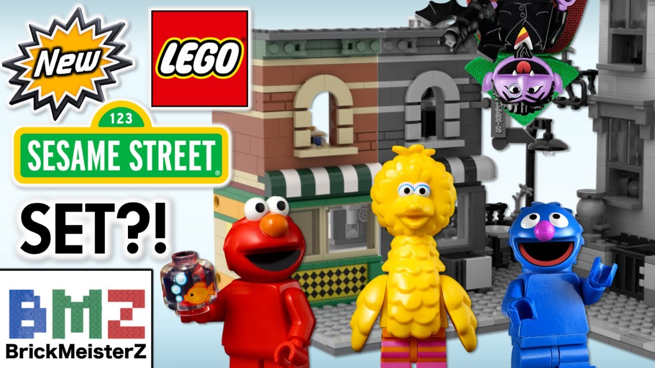 What if there was a LEGO Sesame Street EXPANSION Set?