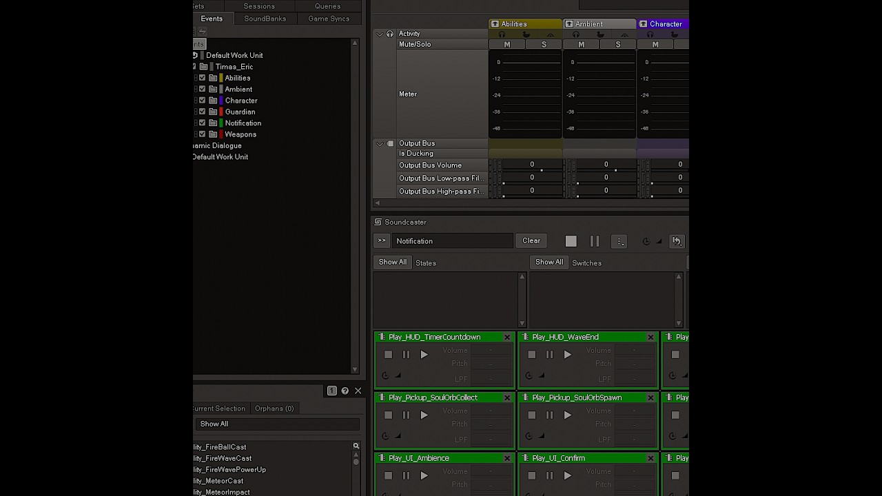 Sound Redesign and Implementation - ActionRPG Demo