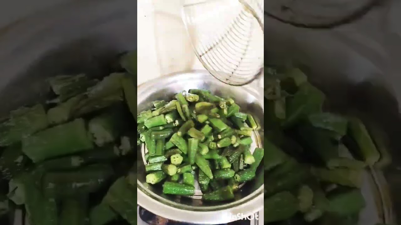 tasty bhindi racipe #food #bhindirecipe #foodlover #recipe #bhindilovers